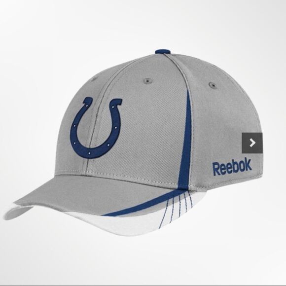 Reebok Indianapolis Colts Gray 2011 Draft Pick Flex Hat size S/M - Picture 1 of 7
